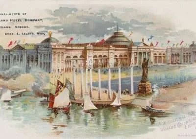 Agricultural Building at the Worlds Columbian Exposition, Chicago, Illinois, circa 1893