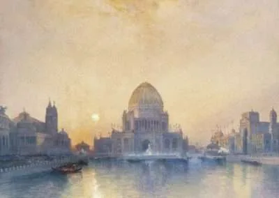 Brooklyn Museum - Chicago World's Fair - Thomas Moran - overall