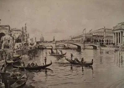 "Canal of Venice" during Chicago World's Fair 1893