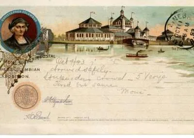 The Fisheries Building, World's Columbian Exposition, Chicago, Illinois, 1893