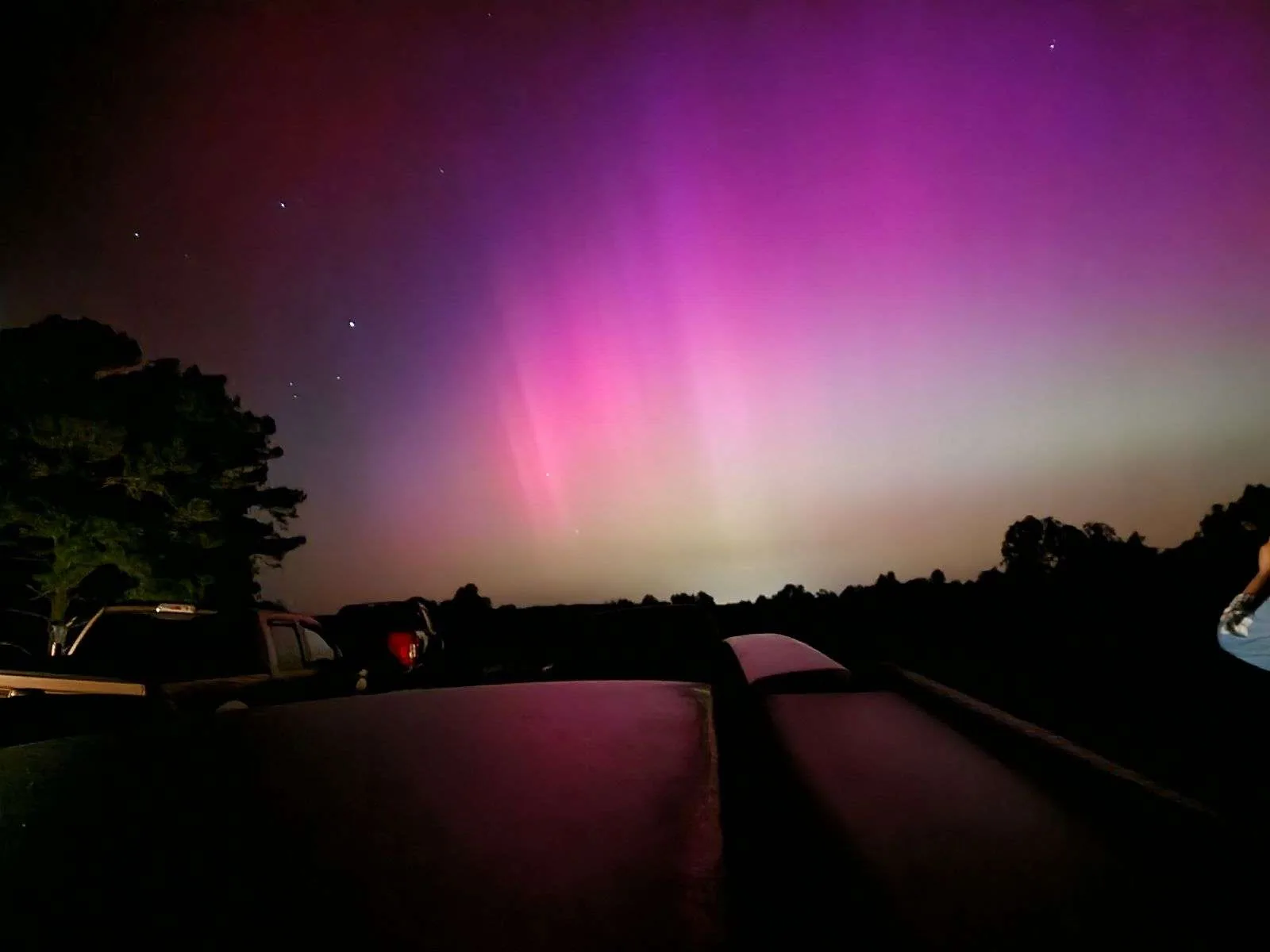Northern Lights in Lower Alabama Northern Lights in Lower Alabama
