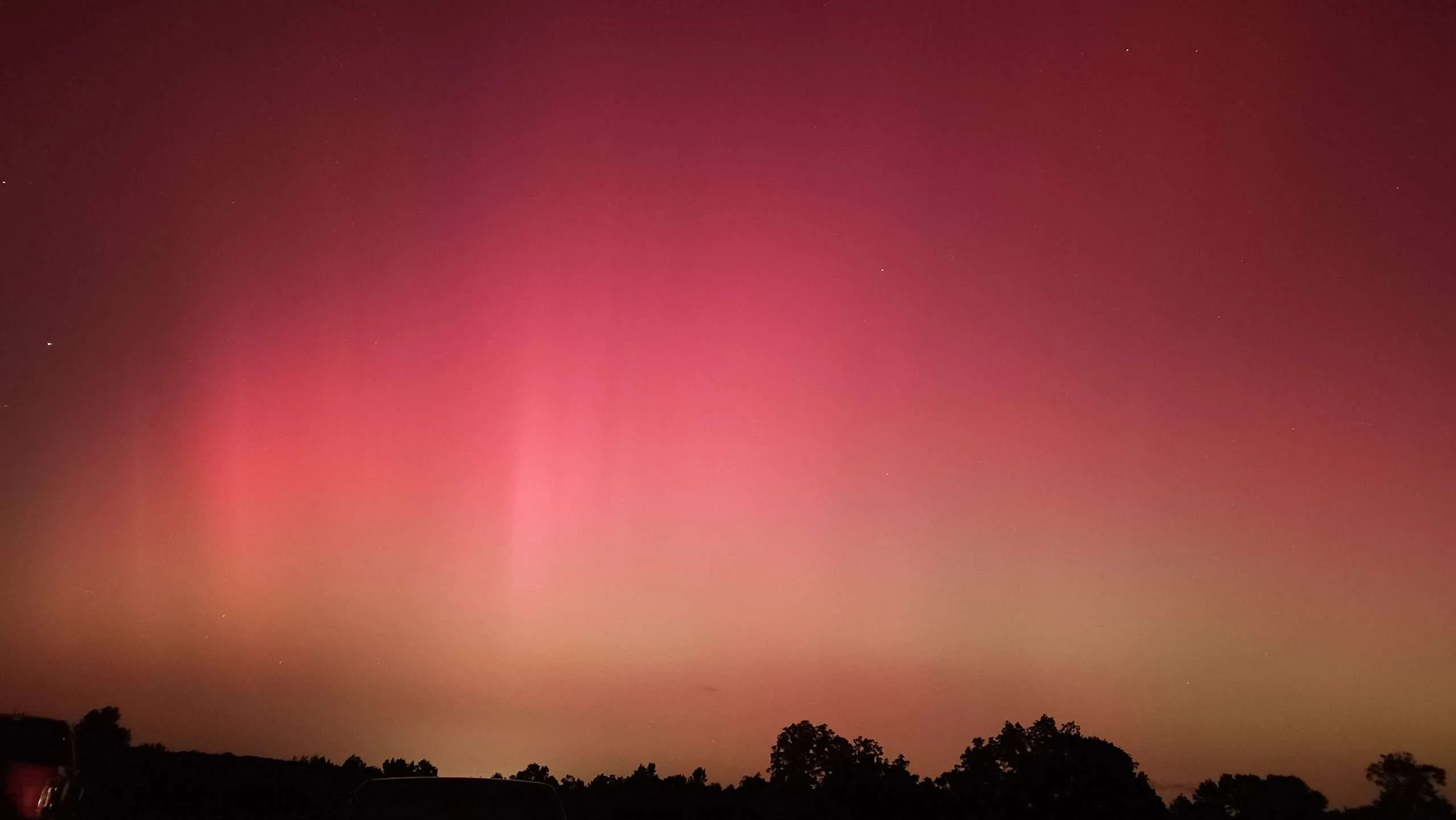 Northern lights in Lower Alabama
