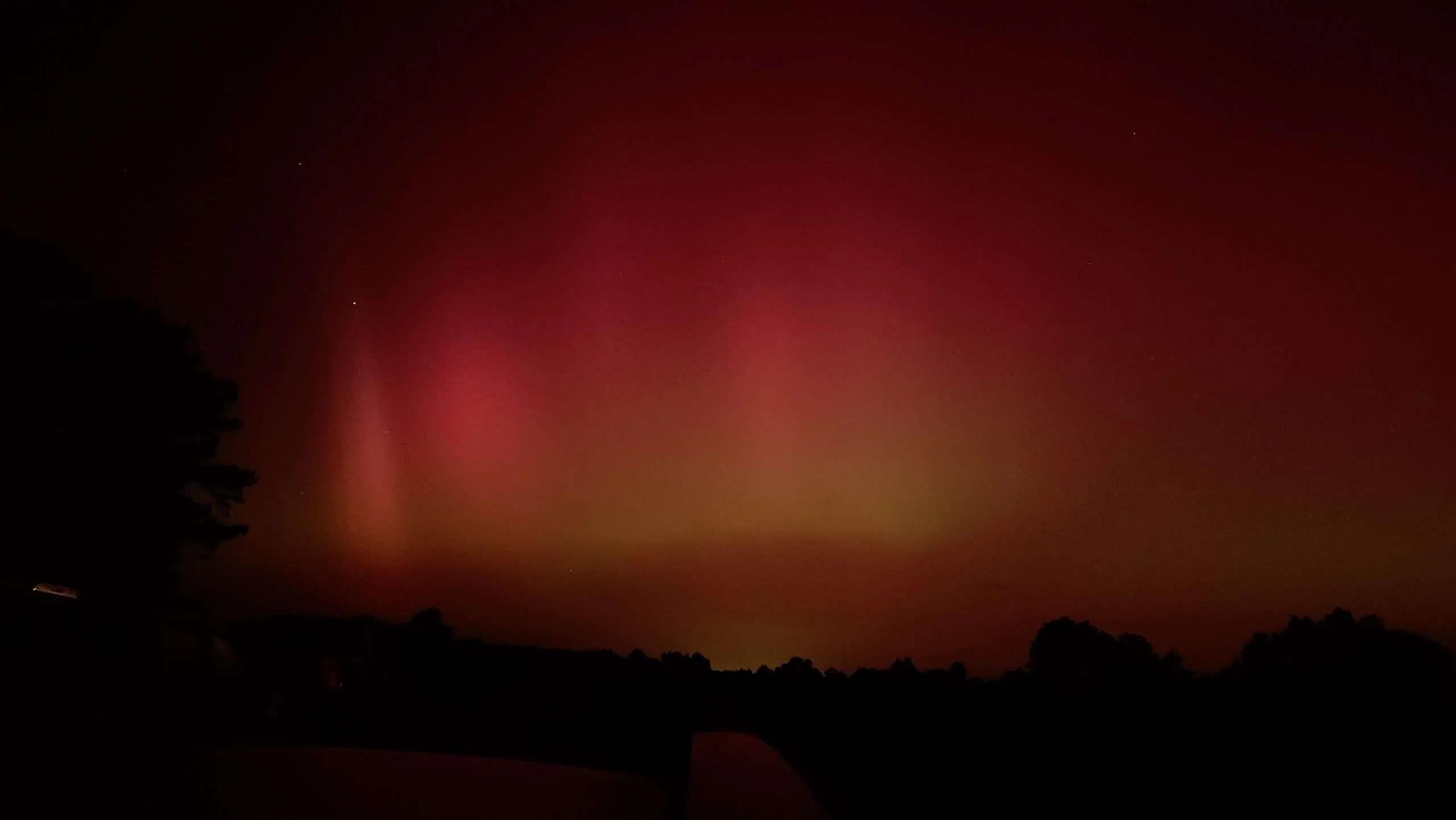 Northern lights in Lower Alabama