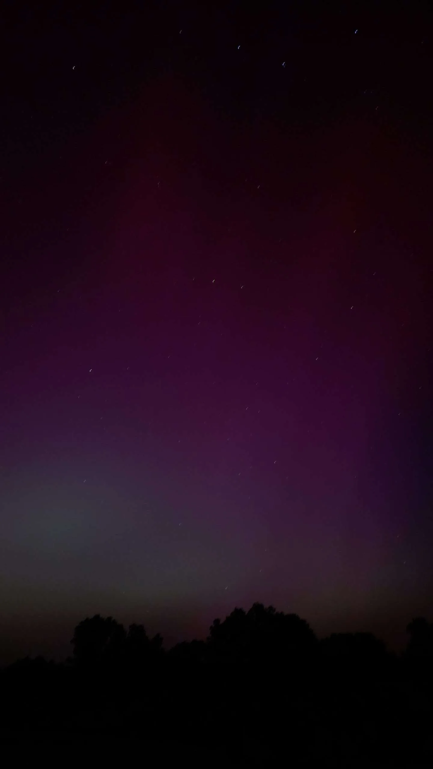 Northern lights in Lower Alabama