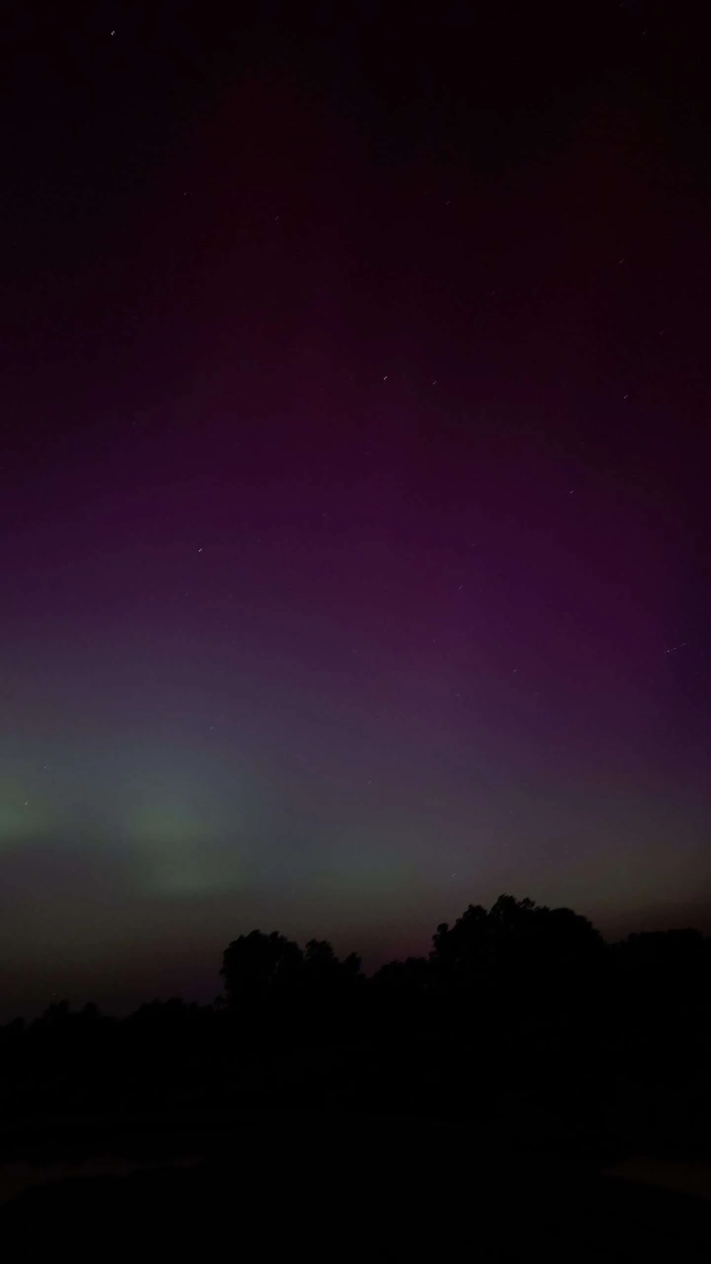 Northern lights in Lower Alabama