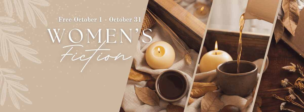 October Women's Fiction Newsletter Promo Women's Fiction Promo Banner