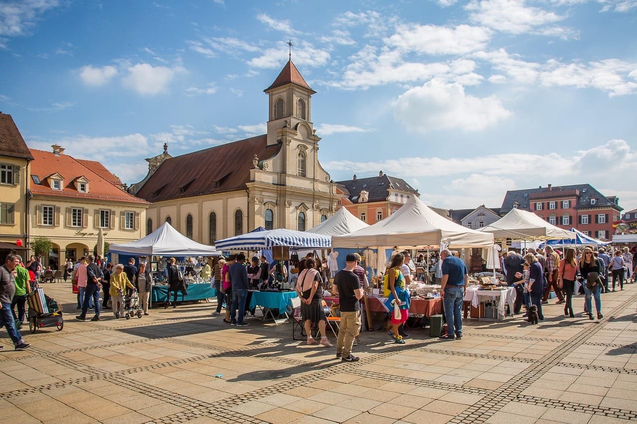 maxmann-ludwigsburg-germany-2779468_1280 September 2026 Free Book Promo Hero image depicting an open air book fair.